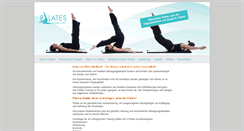 Desktop Screenshot of pilates-studio-west.de