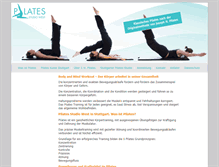 Tablet Screenshot of pilates-studio-west.de